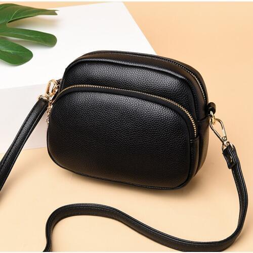 Genuine Leather Shoulder Bag Womens Luxury Handbags Fashion Small Crossbody bags for women Messenger Bag Female Clutch Purse