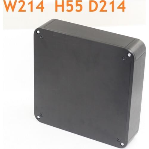 Size W214 H214 L55 BZ2205R Full Aluminum Amplifier Chassis Preamp Amplifier DIY Box DAC Decoder AMP Enclosure Case