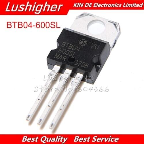 10PCS BTB04-600SL TO220 BTB04-600 TO-220 BTB04 600SL New Original