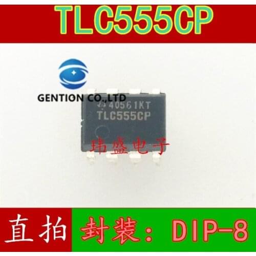 10PCS CMOS IC chip TLC555CP DIP-8 a timer in stock 100% new and original