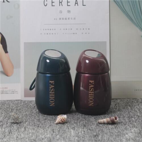 2019 Newest 280ml Thermos Bottle Stainless Steel Vacuum Flask with Carry Case Portable Outdoor Travel Insulated Water Bottle