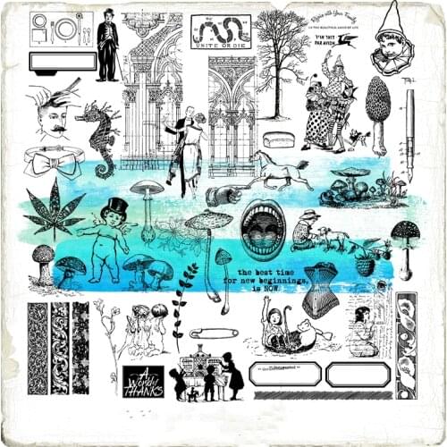 6pc Vintage Background Silicone Transparent Seal Retro Hand Account Seal DIY Scrapbook / Photo Album Decoration Transparent Seal