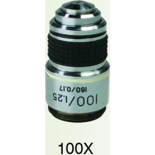 100x 185 Biological Microscope Professional Optical Achromatic Objective Lens 100 Times Factory Direct Deal