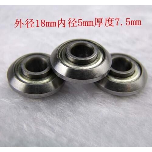 Computer Embroidery Machine Parts Diamond Bearing Diameter 18mm Inner Diameter 5mm Thickness 7.5mm