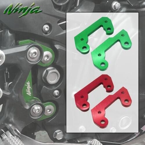 For KAWASAKI NINJA 400 NINJA400 NINJA250 NINJA 250 Z400 Z 400 2018-2021 Motorcycle CNC Aluminum Rearset Base Foot Pegs Rear
