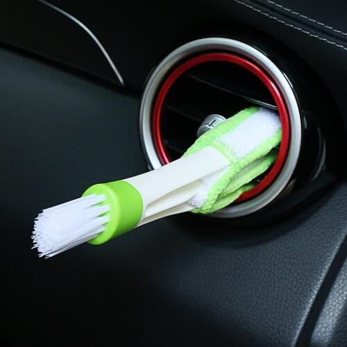 Car Cleaning Double Side Brush For Audi A3 A4 B6 B8 A6 C5 C6 80 B5 B7 A5 Q5 Q7 TT 8P 100 8L C7 8V A1 A3 Q3 A8 RS S line