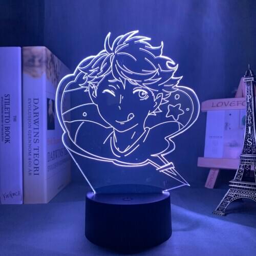 Haikyuu Oikawa Tooru Led Night Light Lamp for Bedroom Decor Nightlight Kids Child Birthday Gift Haikyu Oikawa Tooru 3d Lamp