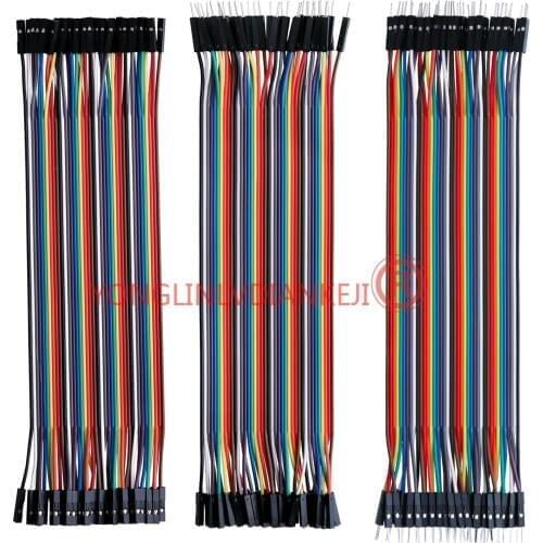 YONGLINLVDIANKEJI Breadbord jumper toy and 130pcs solderless flexible circuit jumper wires male to male for Arduino circuit