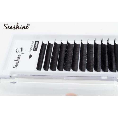 Seashine 100% Hand Made Individual Eyelashes Natural Lashes Russia Lashes Eyelash Extension Supplies High Quality Free Shipping