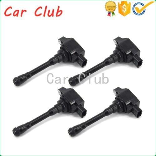 Ignition coil 4 pcs 1788369 22448ED000 22448-JA00A for Nissan