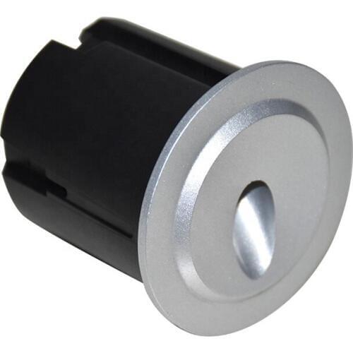 Square/Round Aluminum LED Corner Wall Light,Recessed LED Wall Light for Porch, Pathway, Step stair