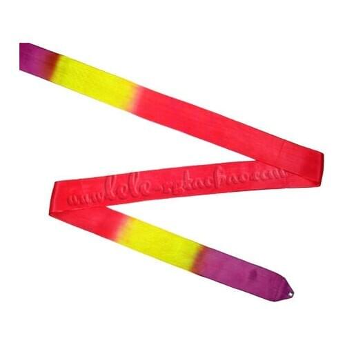 Multicolor Rhythmic Gymnastics Ribbon