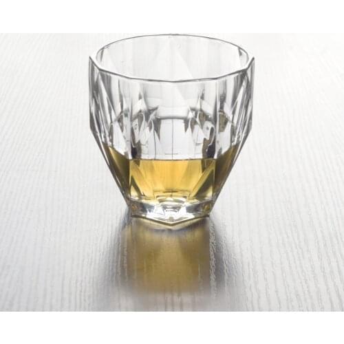 Set of 2 top quality crystal whiskey wine glass for party club beer drinking glass cups 200901-70