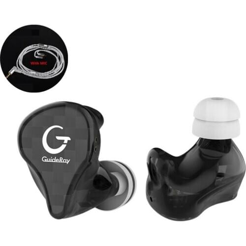 Resin ring iron in-ear subwoofer cable hifi moving iron four unit fever headphones Sport Earphone Headset With 2PIN Detachable