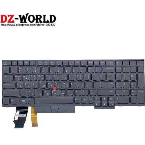 New Original Gray KR Korean Backlit Keyboard for Lenovo Thinkpad T15 Gen2 P15S Gen2 Laptop 5N21B08478 5N21B08441