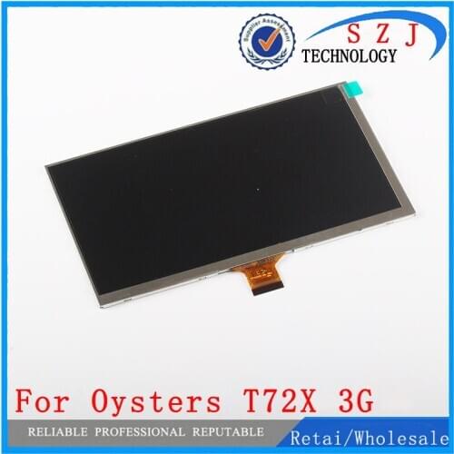 New 7'' inch For Oysters T72X 3G Tablet 30Pins 163*97mm LCD display Screen Matrix Replacement Panel Free Shipping