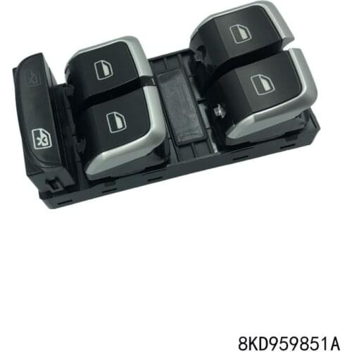 Esirsun Window Master lifter Switch Control Button For Audi A4/S4 B8 A4 Allroad Quattro Q5 A5,8KD959851A,8KD 959 851A