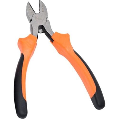 Precision Cutter Pliers 6 Inch Diagonal Wire Cutting Nippers Electronic Wire Cutter Pliers Wires Insulating Rubber Hand Tools