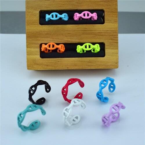 2021 new silicone opening adjustable three pig nose rings mens and womens versatile jewelry and gift manufacturers wholesale