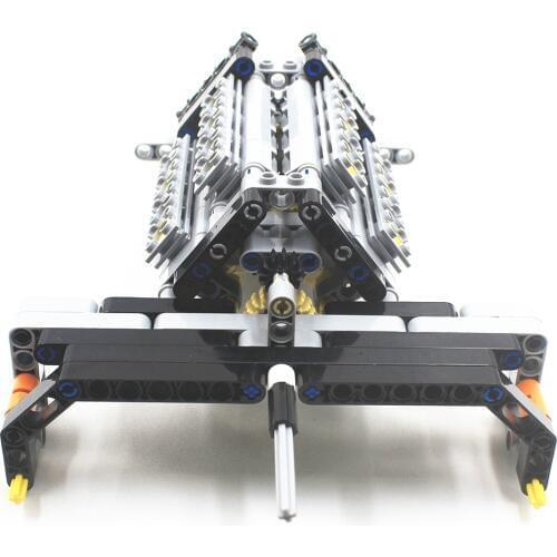 MOC Technic Parts 200pcs V16 Engine compatible with lego for kids boys toy TSMA200