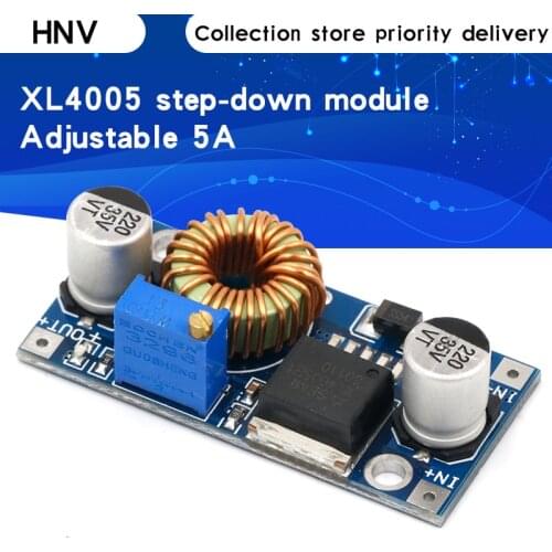 XL4005 DSN5000 Beyond LM2596 DC-DC adjustable step-down 5A 75W power Supply module Large current Large power