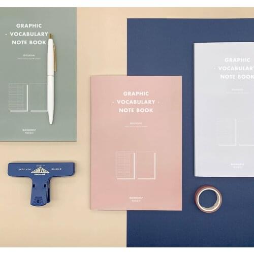 Mohamm 1PC Notebook Portable A5 Vocabulary Book Creative Students Stationery School Supplies