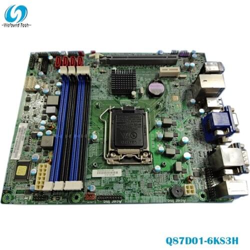 100% Working Motherboard for Q87D01-6KS3H B85D01-6KS3H DDR3 1150 , Fully Tested