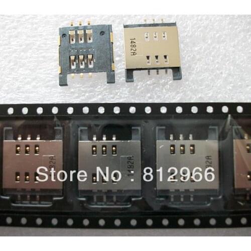100pcs/lot , Original new sim card reader holder module for Motorola XT800 MT810 XT701