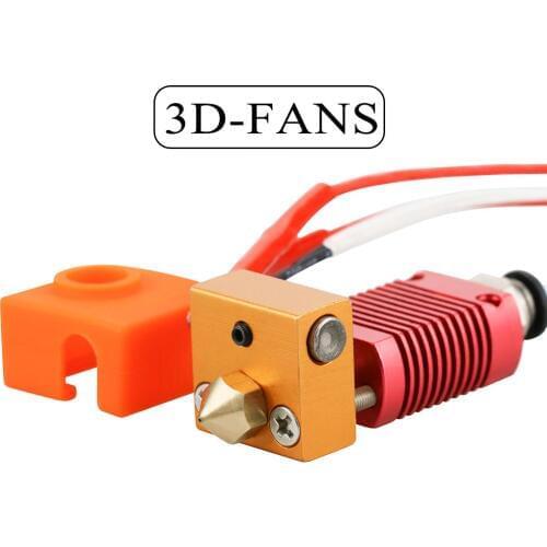 3D Full Metal J-head CR10 Hotend Extruder Kit Hot End Kit for Ender-3 CR10 10s Bowden Extruder 12/24V 40W 3D Printer Parts