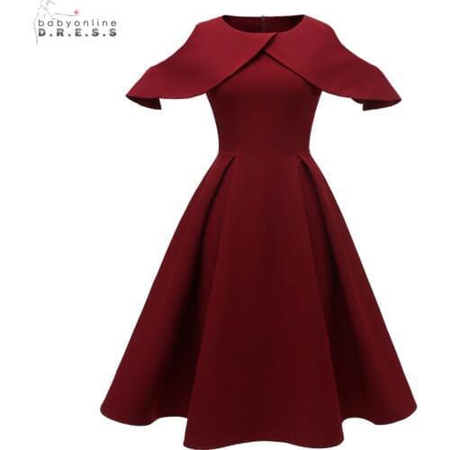 Женские вечерние платья ниже колена Babyonlinedress China At AliExpress
