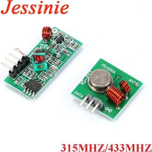 315mhz 433mhz RF Transmitter and Receiver Module for Arduino/ARM/MCU WL Wireless Remote Control Module Board Electronic DIY Kit