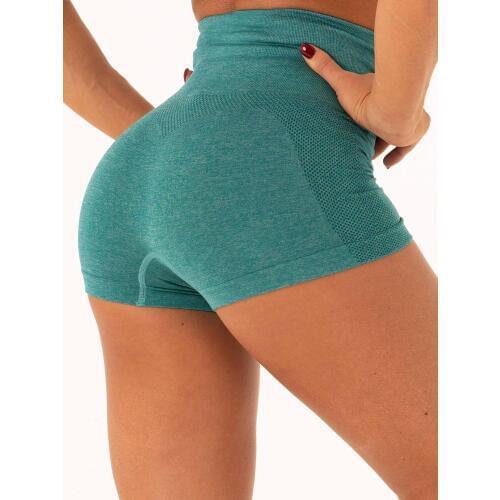 Zhangyunuo Seamless Gym Shorts Women High Waist Wicking Jogging Trousers Fitness Running Active Shorts Workout Clothes for Women