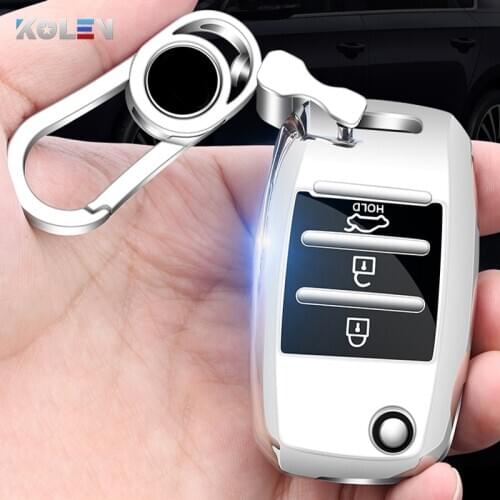 Colorful Soft TPU Car Remote Key Case Cover Protective Shell For KIA Rio QL Sportage Ceed Cerato Sorento K2 K3 K4 K5 Accessories