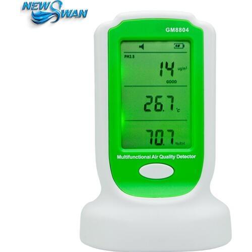 Digital Formaldehyde Detector Meter Gas Analyzers Formaldehyde PM 2.5 PM1 Measurement Multifunction Air Quality Detector