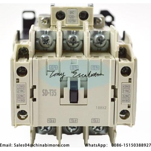 Elevator contactor relay SD-N21 SD-N35 SD-T21 SD-T35 DC125V DC220V elevator parts component accessories