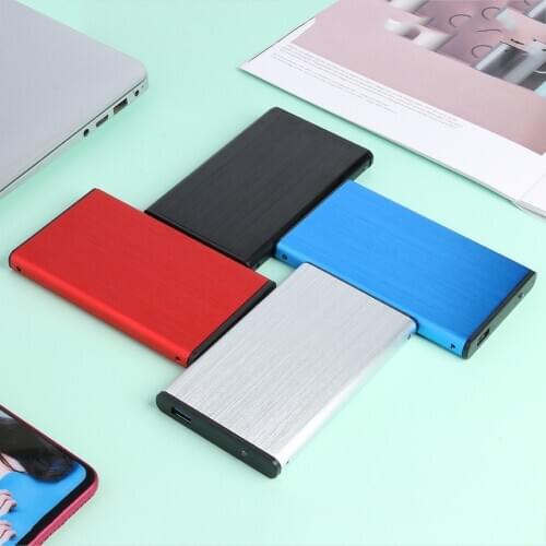 External Hard Drive Case 2.5 SATA III II I to USB3.0 HDD SSD Enclosure Tool Free HD Enclosure Super Speed for Windows