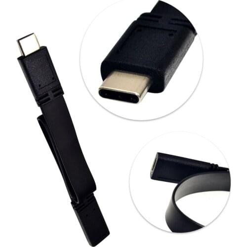 HD 4K 60Hz PD 5A USB3.1 Type-C Extension Cable 100W USB-C 10Gbps Transmission Speed Extender Cord For Macbook Laptop