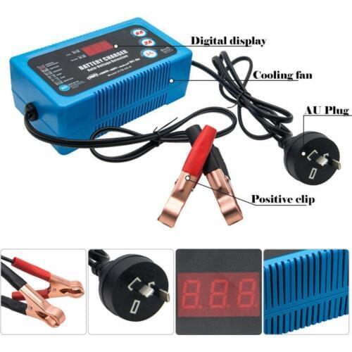 Intelligent 12V Motorcycle Motorbike Battery Charger Automatic Smart Trickle AU
