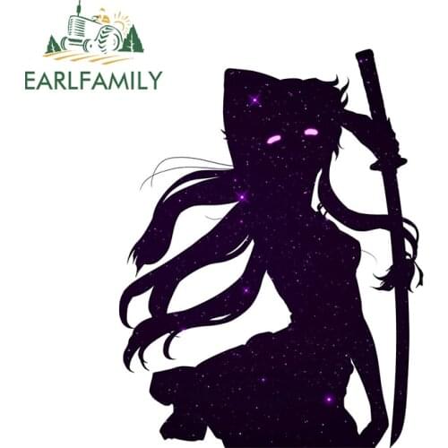 EARLFAMILY 13cm x 9.9cm For Yuno Anime Decal Laptop Funny Car Stickers Waterproof Scratch-Proof Personality Windows Decoration