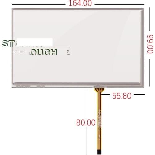 164*99 original new 7-inch screen handwriting external screen touch Innolux AT070TN90 AT070TN92 physical plant ST-07002C