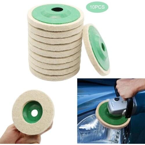 Self-adhesive Wool Polishing Wheel, Angle Grinding Disc, Stainless Steel Mirror Polishing Wheel