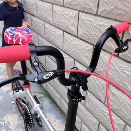 Folding Bicycle Swallow Handlebar M Handle 25.4*520mm Ultralight 308g Aluminum Alloy Handlebars For Brompton Kids' Bike