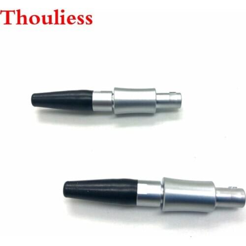 Thouliess HD800 Connectors Adapter Custom Male headphone Pins Plug Jack For HD800 HD800S HD820 Headphone Cable DIY