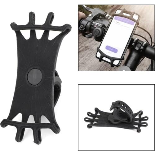 Artudatech Universal Motorcycle MTB Bike Bicycle Handlebar Mount Holder For 4 to 6.5 inches Cell Phone GPS
