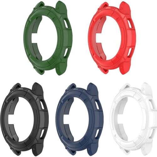 TPU+PC case armor protection cover classic 42/46 mm shell bumper smart watch accessories for Samsung Galaxy Watch 4