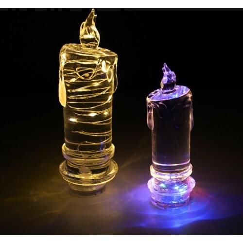 3D Silicone Candle Light Mold Wax Resin Epoxy Casting Mould Home DIY Decoration Ornaments Craft Making Molds