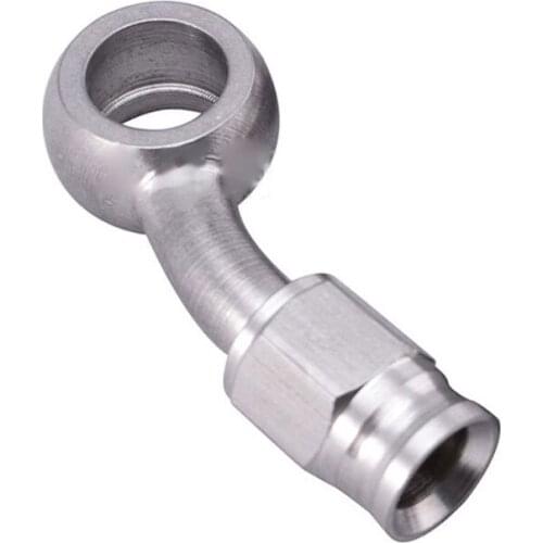 AN3 10mm Stainless Steel Brake Hose Fitting Ends Adapter for Car Auto Motorcycle