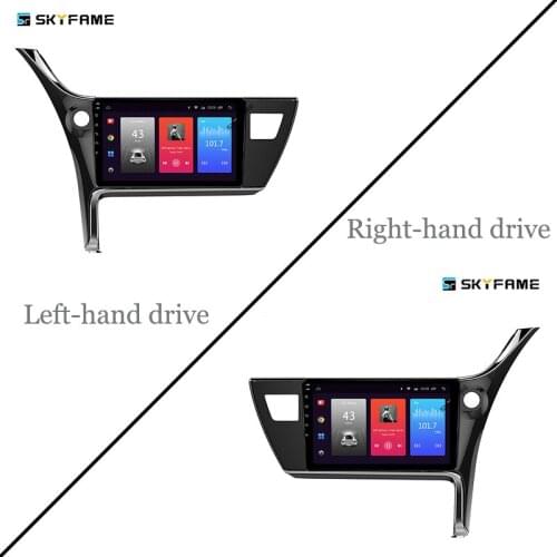 SKYFAME 4+64G Car Radio Stereo For Toyota Corolla 2017 Android Multimedia System GPS Navigation DVD Player