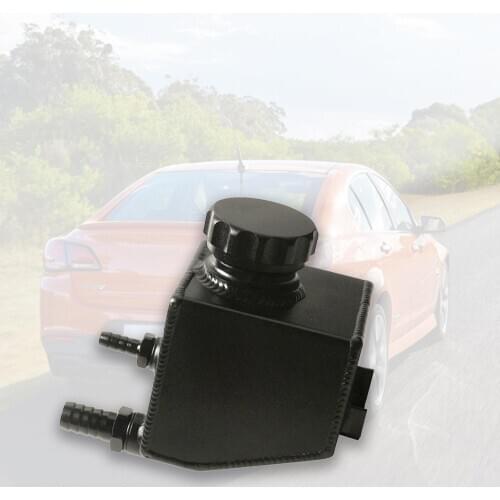 Power Steering Tank Easy Installation Barbed Fitting Convenient Welded Aluminium Car Oil Catch Can for Holden VS VT VX VZ VZ VE