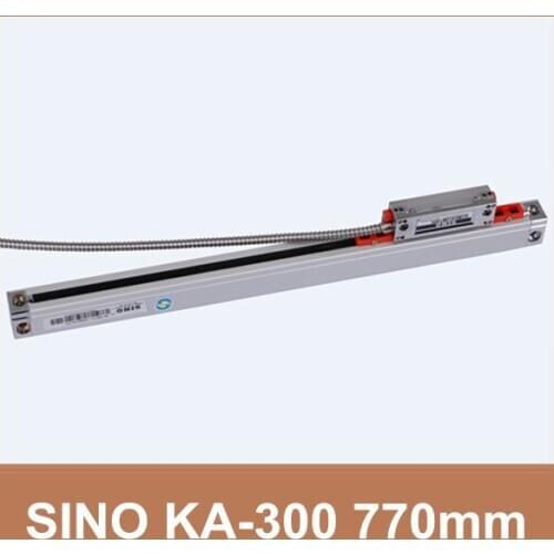 Free Shipping Sino KA-300 Series 5um Resolution KA-300 770mm linear scale 0.005mm SINO KA300 770mm linear encoder for CNC